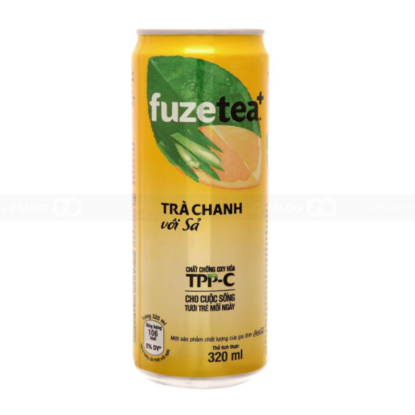 Fuzetea Lemon tea and Lemongrass 450ml x 24 Bottles - Image 2