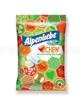Alpenliebe 2 Chew Apple & Oranges 227.5g x 24 Bags
