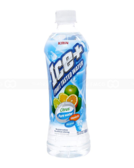 Ice+ Fruit Tasted Water – Citrus 490ml x 24 Bottles